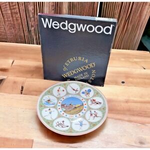 Wedgwood Collectors Plate Los Angeles Olympics 1984 Made in England 9" IOB
